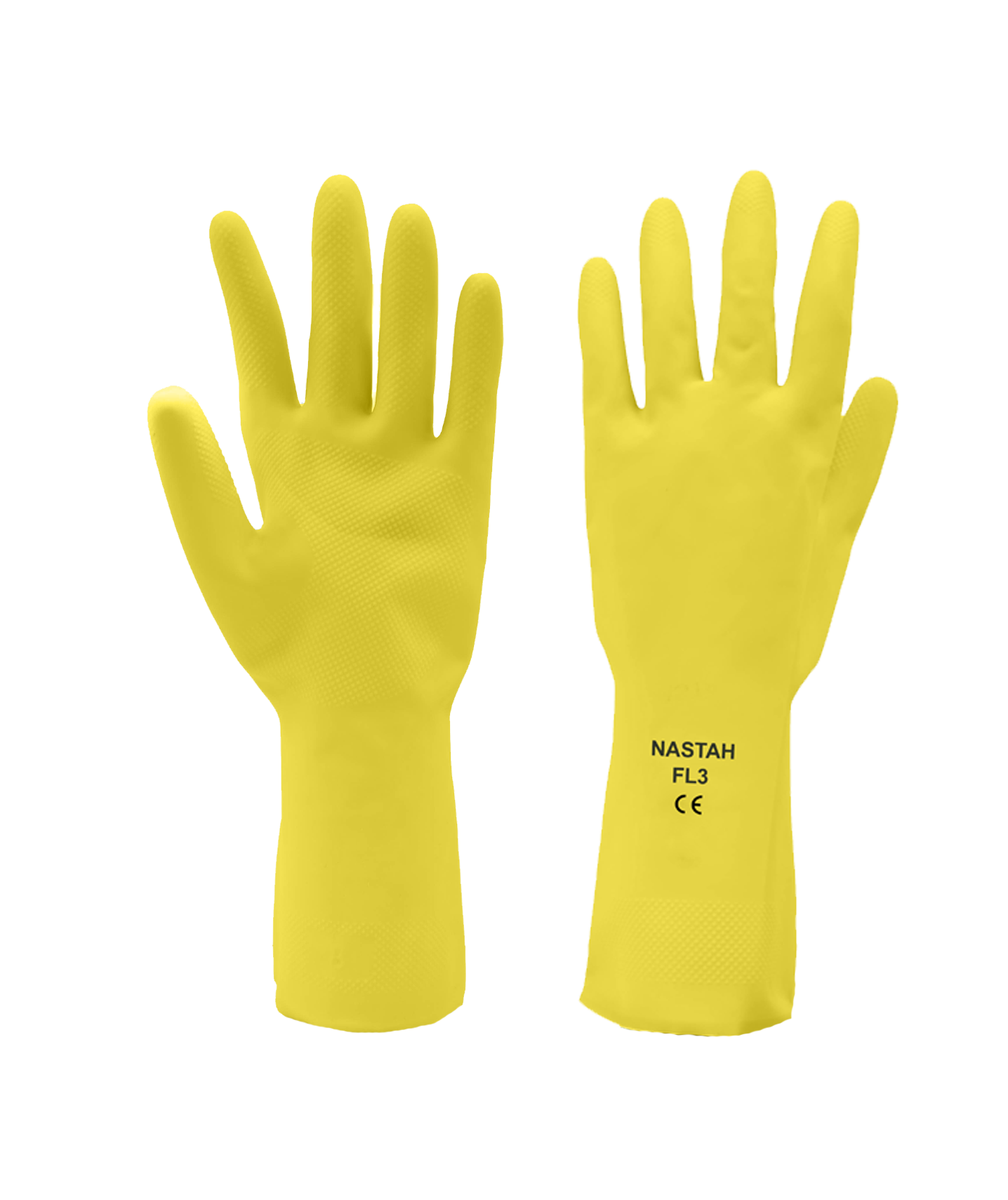 Nastah lemon yellow gloves LYFL3